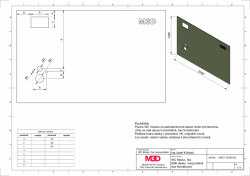 1x WC modul M3D  1250/2000, neformátovaný vykres