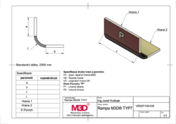 Rampa M3D® TYP7, 2.0 m