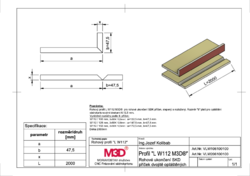 L W112 profil M3D® pro příčky 2.0mrozlozžený vykres