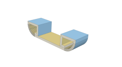 Rampa M3D TYP61, 2 m