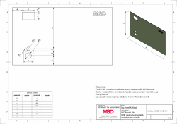 1x WC modul M3D  1250/2000, formátovaný výkres