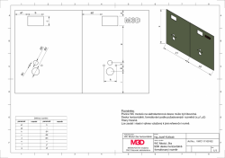 2x WC modul M3D  1250/2000, formátovaný výkres