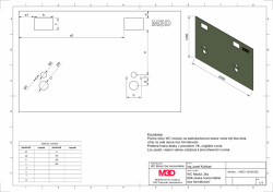 2x WC modul M3D  1250/2000, neformátovaný vykres